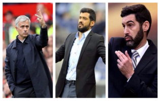 José Mourinho, Paulo Fonseca et Sergio Conceição